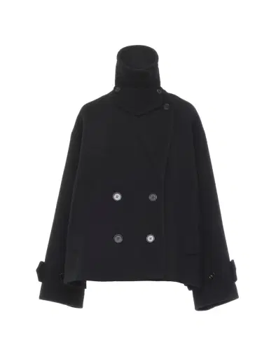 Chloé Oversized short coat in wool | Thumbnail 2 Chloé Oversized short coat in wool | Thumbnail 2