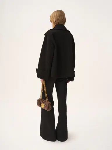 Chloé Oversized short coat in wool | Thumbnail 5 Chloé Oversized short coat in wool | Thumbnail 5