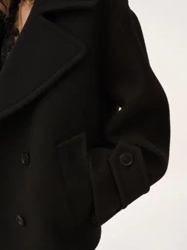 Chloé Oversized short coat in wool | Thumbnail 7 Chloé Oversized short coat in wool | Thumbnail 7