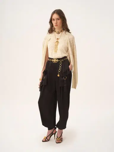 Chloé Twin set in cotton-silk knit | Thumbnail 3 Chloé Twin set in cotton-silk knit | Thumbnail 3