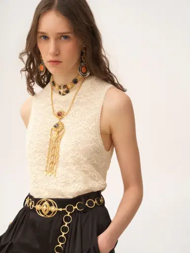 Chloé Twin set in cotton-silk knit | Thumbnail 6 Chloé Twin set in cotton-silk knit | Thumbnail 6