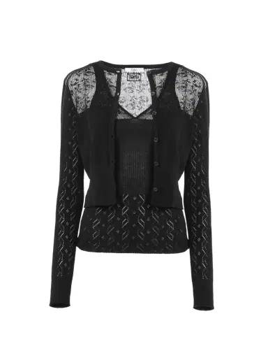 Chloé Twin set in cotton knit | Thumbnail 2 Chloé Twin set in cotton knit | Thumbnail 2