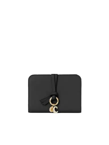 Chloé Alphabet bi-fold wallet in grained leather | Thumbnail 2 Chloé Alphabet bi-fold wallet in grained leather | Thumbnail 2