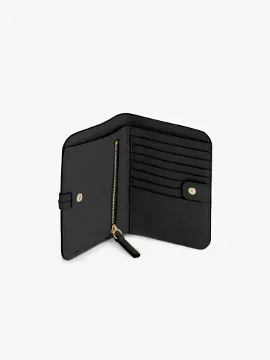 Chloé Alphabet bi-fold wallet in grained leather | Thumbnail 5 Chloé Alphabet bi-fold wallet in grained leather | Thumbnail 5