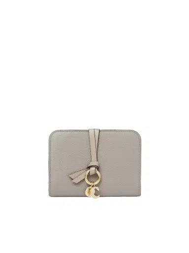 Chloé Alphabet bifold wallet in grained leather | Thumbnail 2 Chloé Alphabet bifold wallet in grained leather | Thumbnail 2