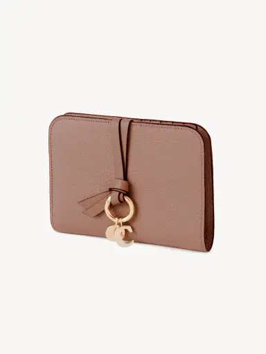 Chloé Alphabet bi-fold wallet in grained leather | Thumbnail 3 Chloé Alphabet bi-fold wallet in grained leather | Thumbnail 3