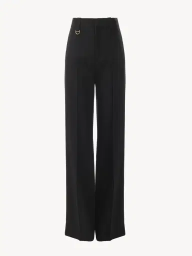 Chloé Boyish tailored pants in wool grain de poudre | Thumbnail 2 Chloé Boyish tailored pants in wool grain de poudre | Thumbnail 2