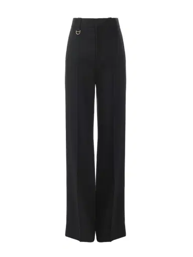 Chloé Boyish tailored pants in wool grain de poudre | Thumbnail 1 Chloé Boyish tailored pants in wool grain de poudre | Thumbnail 1