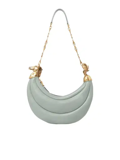 Chloé Chain Horse shoulder bag in grained leather | Thumbnail 1 Chloé Chain Horse shoulder bag in grained leather | Thumbnail 1