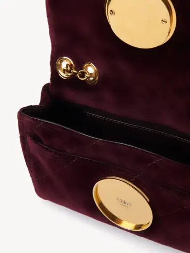 Chloé Small Chloé Heritage shoulder bag in velvet | Thumbnail 6 Chloé Small Chloé Heritage shoulder bag in velvet | Thumbnail 6