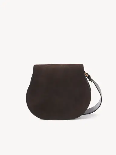 Chloé Marcie saddle bag in suede leather | Thumbnail 5 Chloé Marcie saddle bag in suede leather | Thumbnail 5