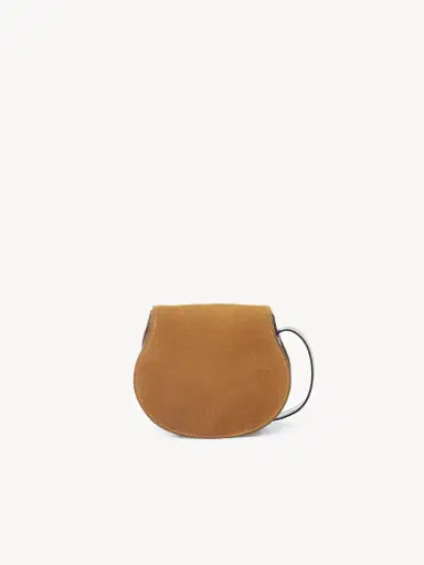 Chloé Small Marcie saddle bag in suede leather | Thumbnail 5 Chloé Small Marcie saddle bag in suede leather | Thumbnail 5