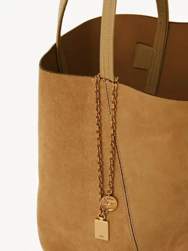 Chloé Chloé Spin tote bag in suede leather | Thumbnail 6 Chloé Chloé Spin tote bag in suede leather | Thumbnail 6