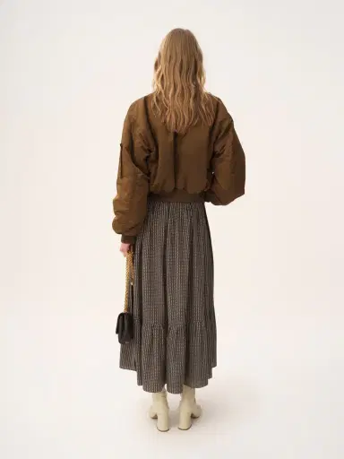 Chloé Bomber jacket in nylon | Thumbnail 5 Chloé Bomber jacket in nylon | Thumbnail 5
