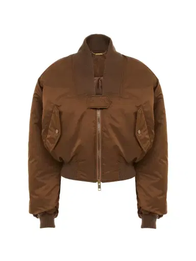 Chloé Bomber jacket in nylon | Thumbnail 1 Chloé Bomber jacket in nylon | Thumbnail 1