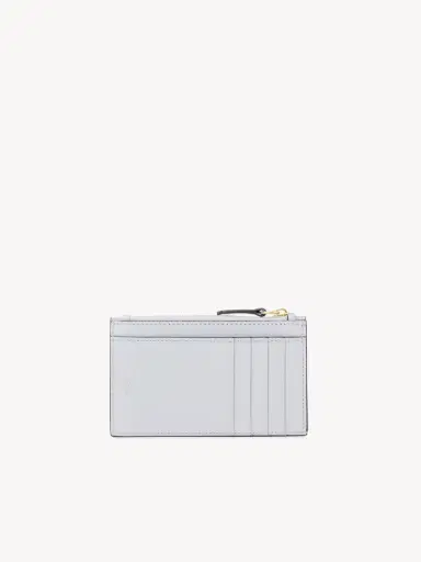 Chloé Small Envelope purse with card slots in grained leather | Thumbnail 4 Chloé Small Envelope purse with card slots in grained leather | Thumbnail 4