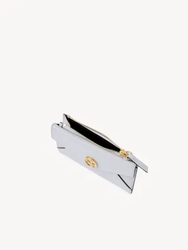 Chloé Small Envelope purse with card slots in grained leather | Thumbnail 5 Chloé Small Envelope purse with card slots in grained leather | Thumbnail 5