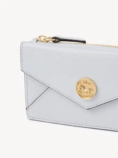 Chloé Small Envelope purse with card slots in grained leather | Thumbnail 6 Chloé Small Envelope purse with card slots in grained leather | Thumbnail 6