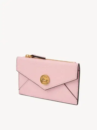 Chloé Small Envelope purse with card slots in grained leather | Thumbnail 3 Chloé Small Envelope purse with card slots in grained leather | Thumbnail 3