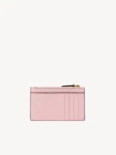 Chloé Small Envelope purse with card slots in grained leather | Thumbnail 4 Chloé Small Envelope purse with card slots in grained leather | Thumbnail 4
