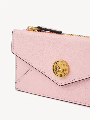 Chloé Small Envelope purse with card slots in grained leather | Thumbnail 6 Chloé Small Envelope purse with card slots in grained leather | Thumbnail 6