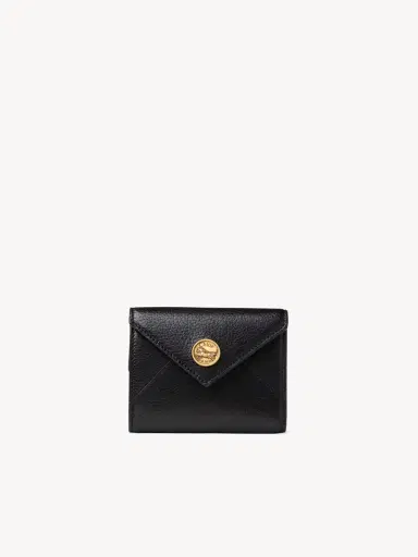 Chloé Small Envelope tri-fold in grained leather | Thumbnail 2 Chloé Small Envelope tri-fold in grained leather | Thumbnail 2