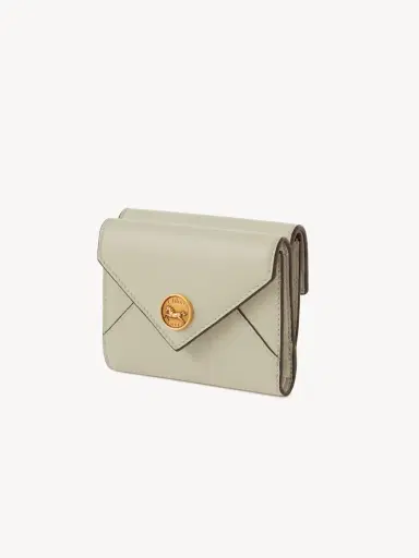Chloé Small Envelope tri-fold in grained leather | Thumbnail 3 Chloé Small Envelope tri-fold in grained leather | Thumbnail 3