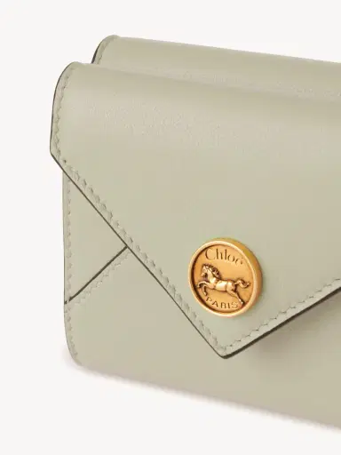 Chloé Small Envelope tri-fold in grained leather | Thumbnail 6 Chloé Small Envelope tri-fold in grained leather | Thumbnail 6