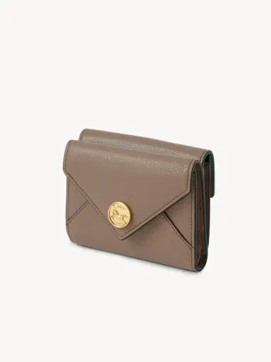 Chloé Small Envelope tri-fold in grained leather | Thumbnail 3 Chloé Small Envelope tri-fold in grained leather | Thumbnail 3