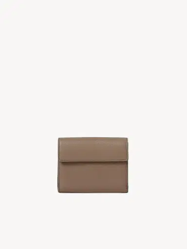 Chloé Small Envelope tri-fold in grained leather | Thumbnail 4 Chloé Small Envelope tri-fold in grained leather | Thumbnail 4