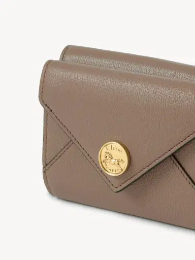 Chloé Small Envelope tri-fold in grained leather | Thumbnail 6 Chloé Small Envelope tri-fold in grained leather | Thumbnail 6