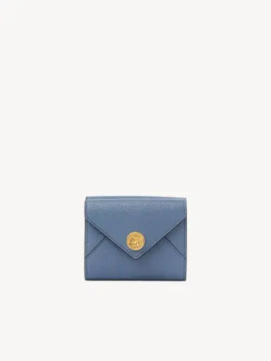 Chloé Small Envelope tri-fold in grained leather | Thumbnail 2 Chloé Small Envelope tri-fold in grained leather | Thumbnail 2