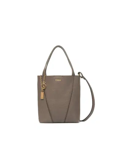 Chloé Small Chloé Spin tote bag in grained leather | Thumbnail 8 Chloé Small Chloé Spin tote bag in grained leather | Thumbnail 8