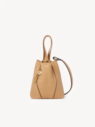 Chloé Small Chloé Spin tote bag in grained leather | Thumbnail 3 Chloé Small Chloé Spin tote bag in grained leather | Thumbnail 3