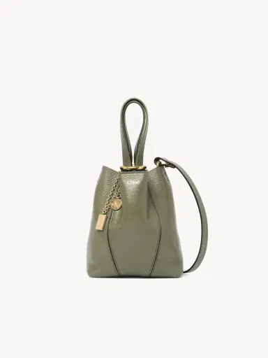 Chloé Small Chloé Spin tote bag in grained leather | Thumbnail 2 Chloé Small Chloé Spin tote bag in grained leather | Thumbnail 2