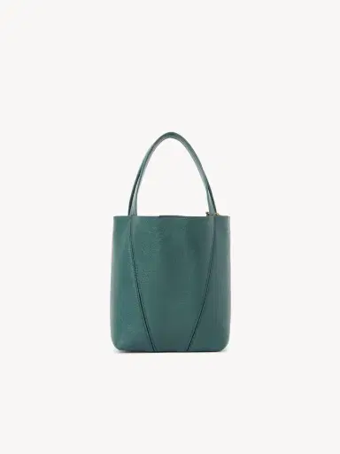 Chloé Small Chloé Spin tote bag in grained leather | Thumbnail 4 Chloé Small Chloé Spin tote bag in grained leather | Thumbnail 4