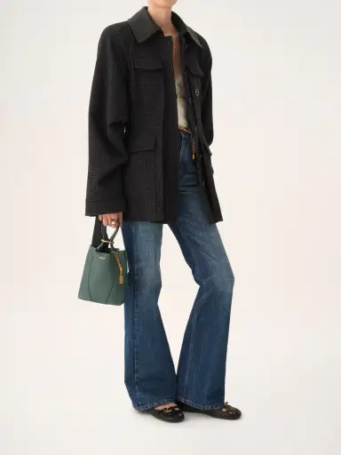 Chloé Small Chloé Spin tote bag in grained leather | Thumbnail 7 Chloé Small Chloé Spin tote bag in grained leather | Thumbnail 7