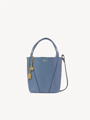 Chloé Small Chloé Spin tote bag in grained leather | Thumbnail 2 Chloé Small Chloé Spin tote bag in grained leather | Thumbnail 2