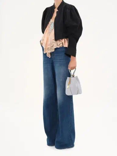 Chloé Small Chloé Spin tote bag in grained leather | Thumbnail 8 Chloé Small Chloé Spin tote bag in grained leather | Thumbnail 8