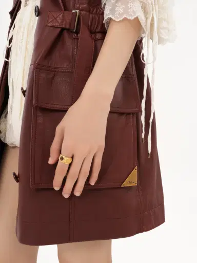 Chloé Utilitarian vest in leather | Thumbnail 6 Chloé Utilitarian vest in leather | Thumbnail 6