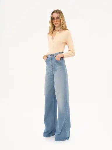 Chloé Henley shirt in cotton jersey | Thumbnail 4 Chloé Henley shirt in cotton jersey | Thumbnail 4