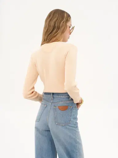 Chloé Henley shirt in cotton jersey | Thumbnail 7 Chloé Henley shirt in cotton jersey | Thumbnail 7