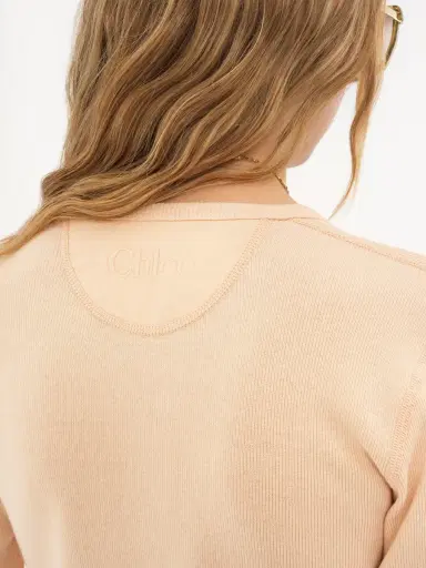 Chloé Henley shirt in cotton jersey | Thumbnail 8 Chloé Henley shirt in cotton jersey | Thumbnail 8