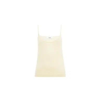 Chloé Thin-strap tank top in superfine wool knit | Thumbnail 1 Chloé Thin-strap tank top in superfine wool knit | Thumbnail 1