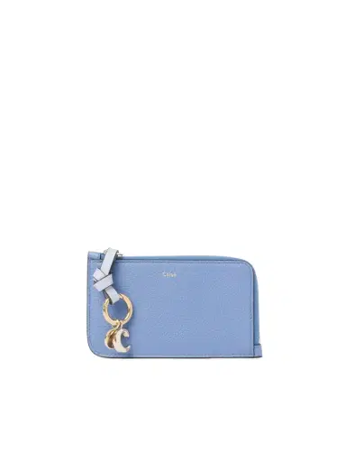 Chloé Alphabet wallet in grained leather | Thumbnail 1 Chloé Alphabet wallet in grained leather | Thumbnail 1