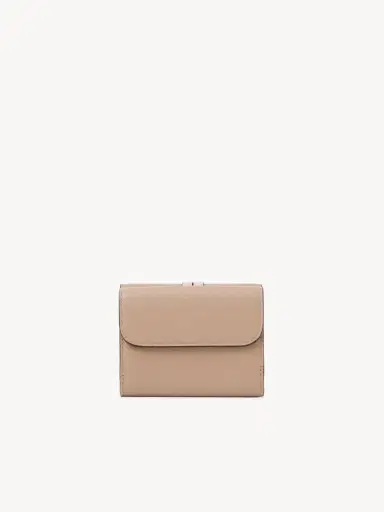 Chloé Small Alphabet tri-fold in grained leather | Thumbnail 4 Chloé Small Alphabet tri-fold in grained leather | Thumbnail 4