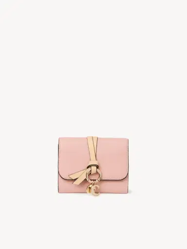 Chloé Small Alphabet tri-fold in grained leather | Thumbnail 2 Chloé Small Alphabet tri-fold in grained leather | Thumbnail 2