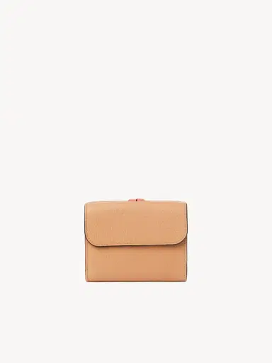 Chloé Small Alphabet tri-fold in grained leather | Thumbnail 3 Chloé Small Alphabet tri-fold in grained leather | Thumbnail 3