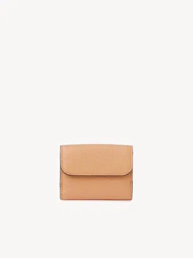 Chloé Mini Alphabet tri-fold in grained leather | Thumbnail 3 Chloé Mini Alphabet tri-fold in grained leather | Thumbnail 3