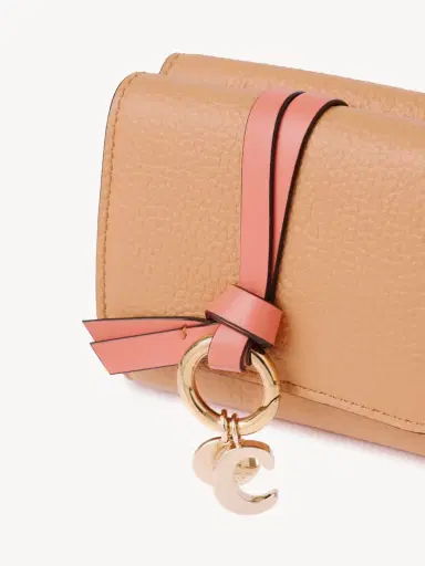 Chloé Mini Alphabet tri-fold in grained leather | Thumbnail 5 Chloé Mini Alphabet tri-fold in grained leather | Thumbnail 5